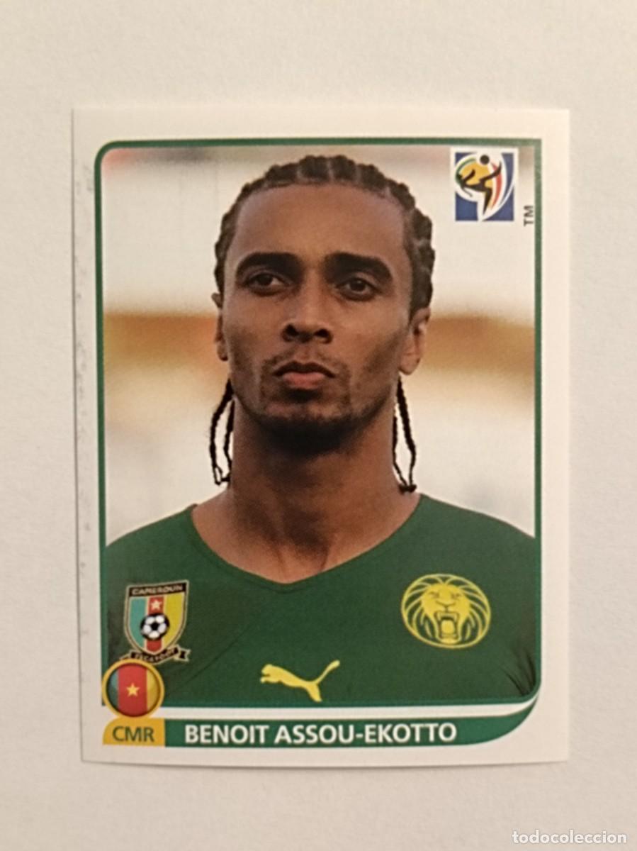 Fu&szlig;ball-Sticker: #398 BENOIT ASSOU-EKOTTO (CAMERUN) MUNDIAL SUDAFRICA 2010 PANINI