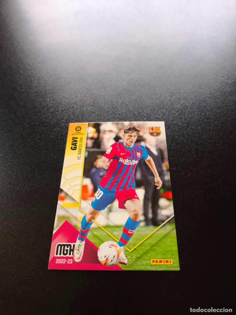 Cromos de Futebol: 76 Gavi BARCELONA PANINI LIGA MEGACRACKS MGK 2022 2023 22 23 NO ESTE ADRENALYN