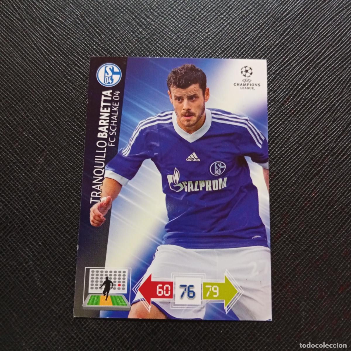 Cromos de Futebol: BARNETTA SCHALKE 04 ADRENALYN CHAMPIONS LEAGUE 2012 2013 FUTBOL 12 13 - A189 PG487