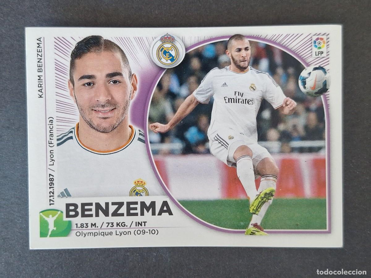 Cromos de Futebol: BENZEMA REAL MADRID LIGA ESTE 2014 2015 14 15 NUNCA PEGADO SIN PEGAR