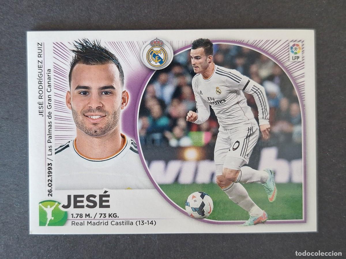 Cromos de Futebol: JESE REAL MADRID LIGA ESTE 2014 2015 14 15 NUNCA PEGADO SIN PEGAR
