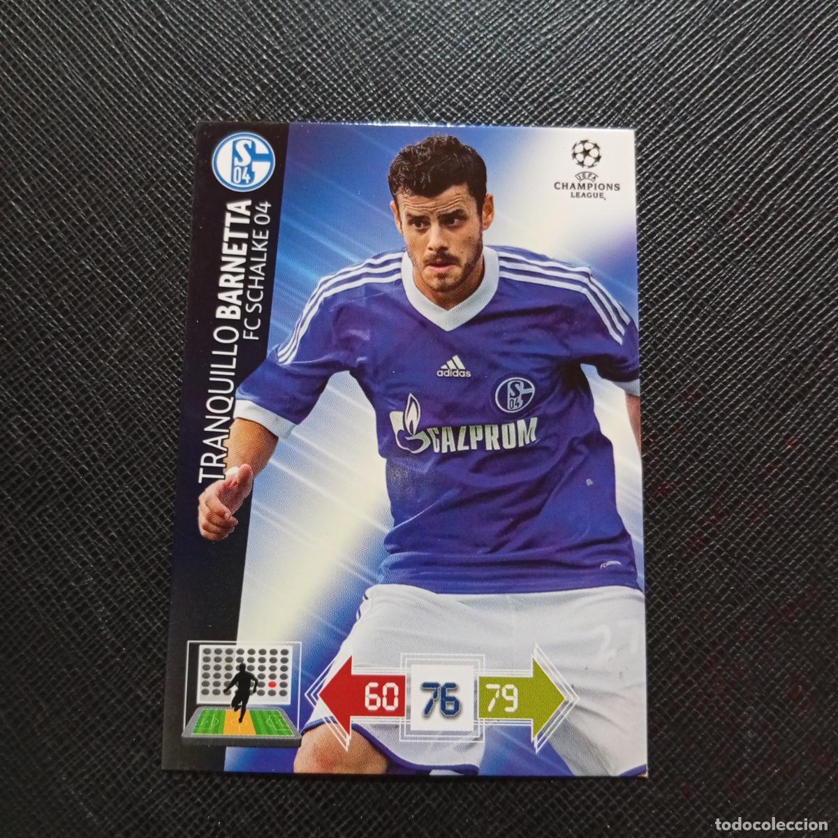 Cromos de Futebol: BARNETTA SCHALKE 04 ADRENALYN CHAMPIONS LEAGUE 2012 2013 FUTBOL 12 13 - A189 PG487 C