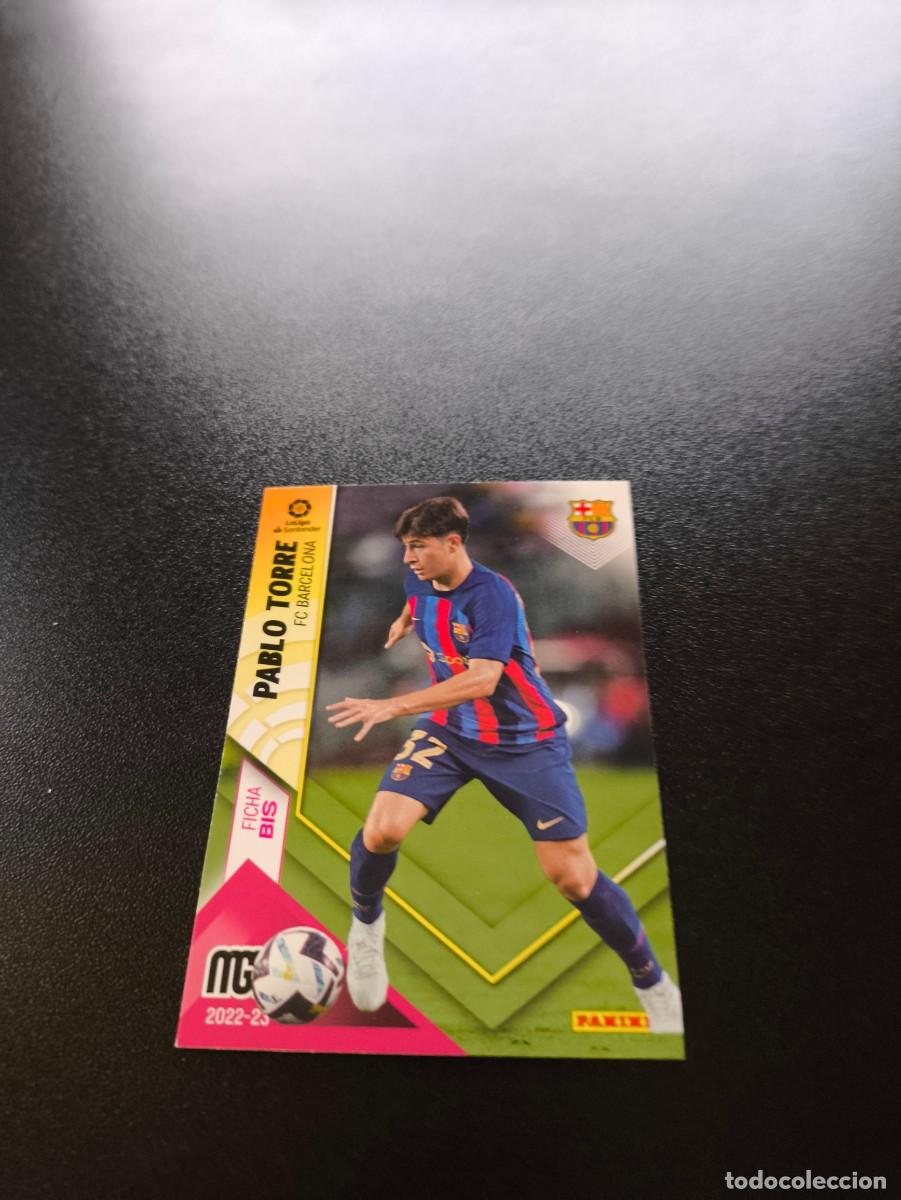 Cromos de Futebol: 79 BIS Pablo Torre BARCELONA PANINI LIGA MEGACRACKS MGK 2022 2023 22 23 NO ESTE ADRENALYN
