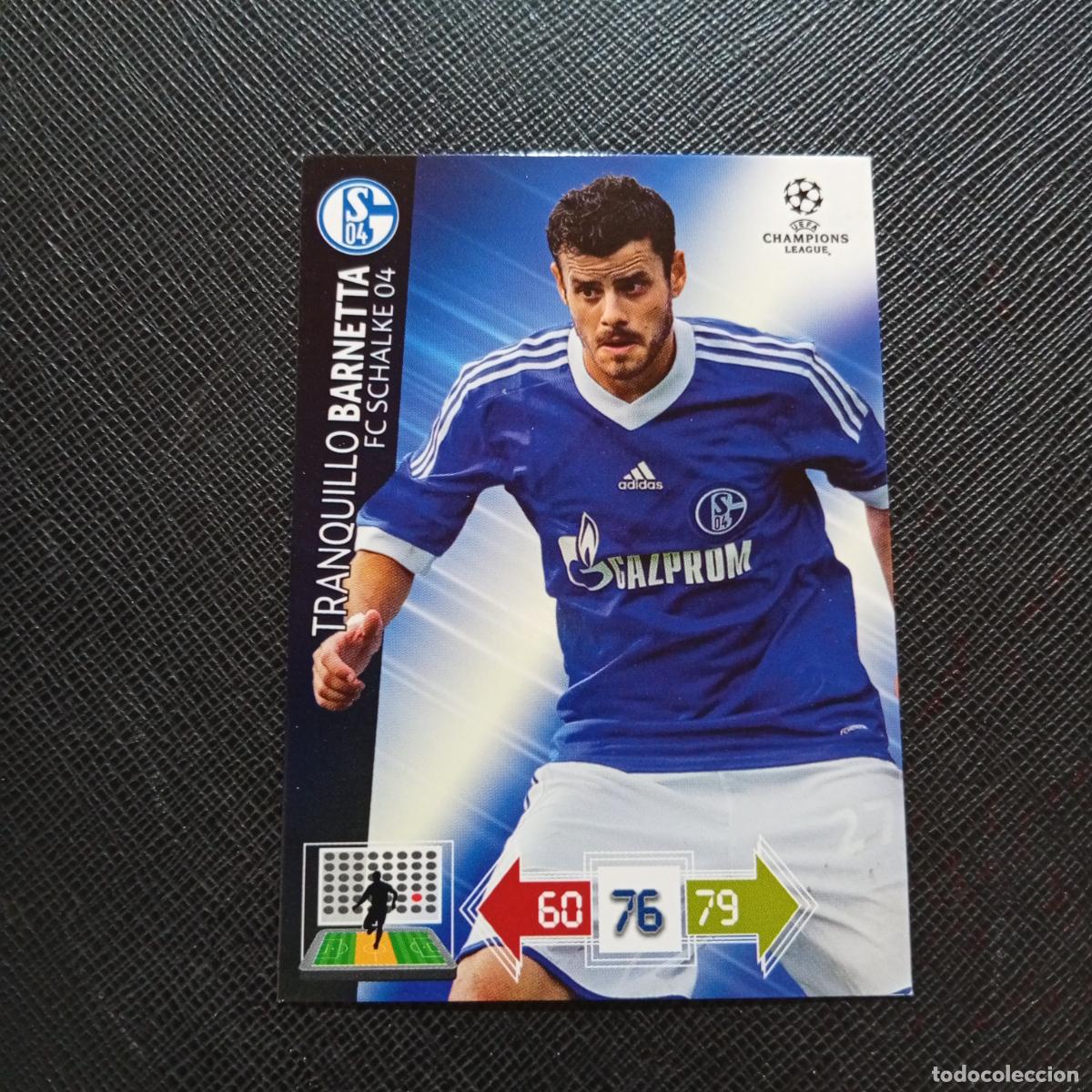 Cromos de f&uacute;tbol: BARNETTA SCHALKE 04 ADRENALYN CHAMPIONS LEAGUE 2012 2013 FUTBOL 12 13 - A189 PG487 D