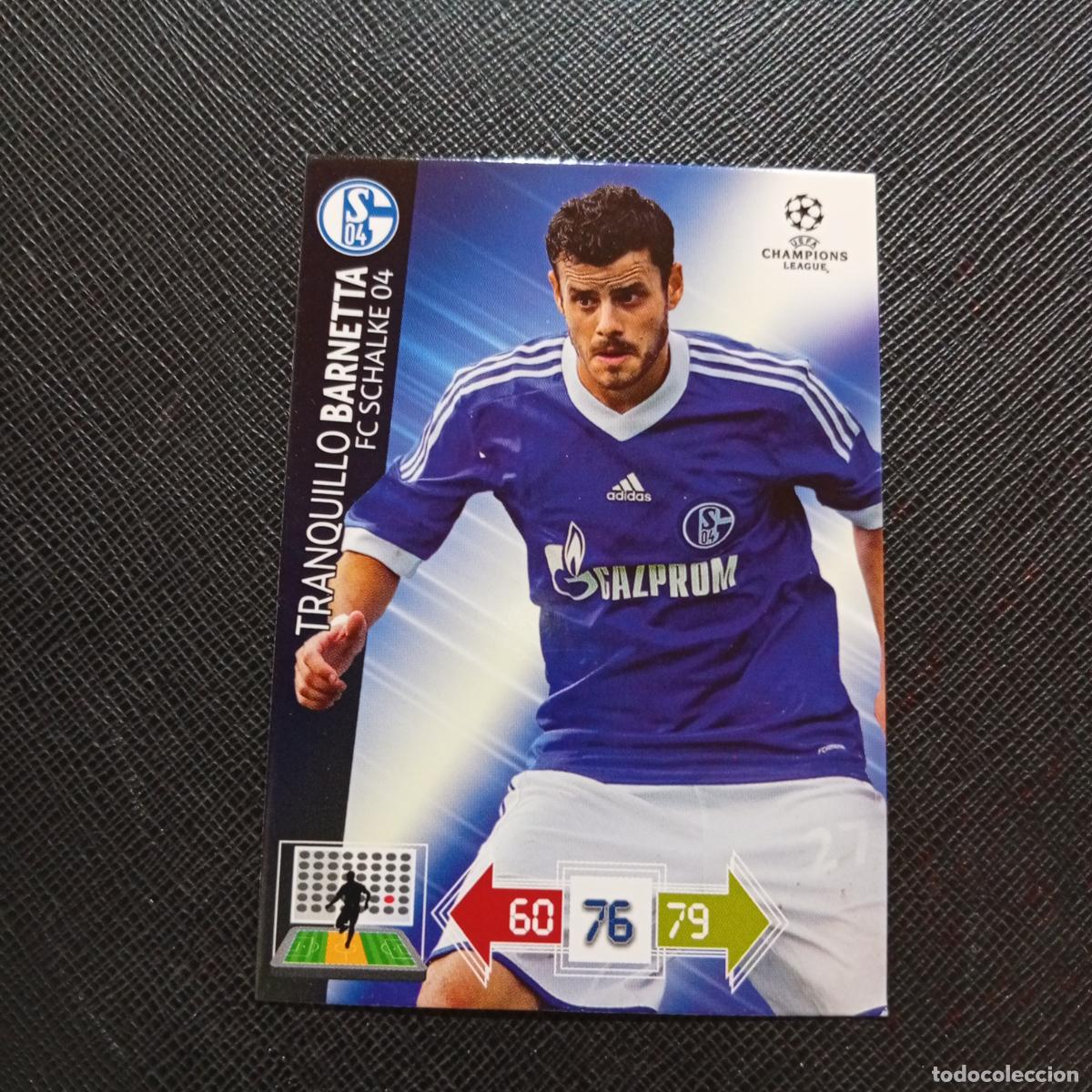 Figurine di Calcio: BARNETTA SCHALKE 04 ADRENALYN CHAMPIONS LEAGUE 2012 2013 FUTBOL 12 13 - A189 PG505