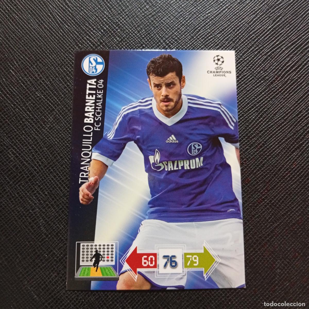 Figurine di Calcio: BARNETTA SCHALKE 04 ADRENALYN CHAMPIONS LEAGUE 2012 2013 FUTBOL 12 13 - A189 PG514
