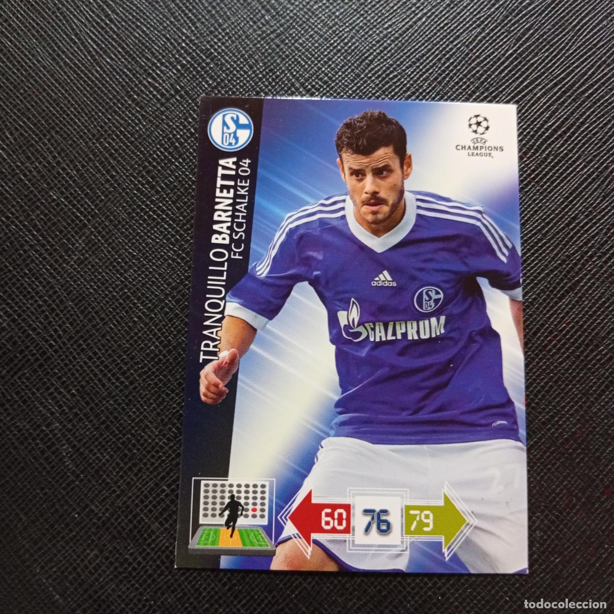Figurine di Calcio: BARNETTA SCHALKE 04 ADRENALYN CHAMPIONS LEAGUE 2012 2013 FUTBOL 12 13 - A189 PG523