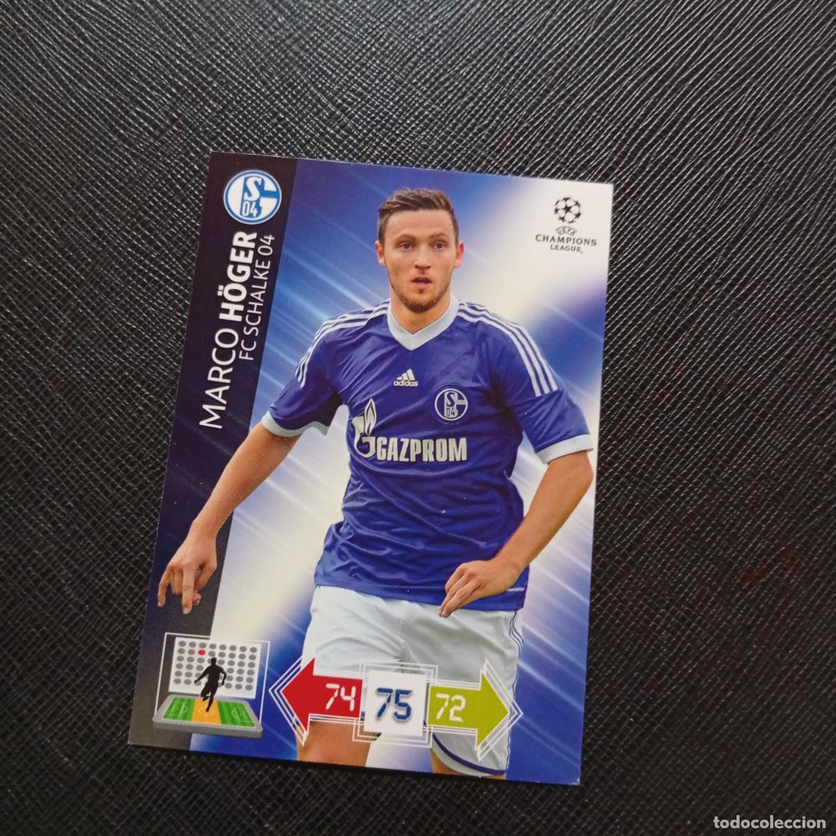 Figurine di Calcio: HOGER SCHALKE 04 ADRENALYN CHAMPIONS LEAGUE 2012 2013 FUTBOL 12 13 - A189 PG523 B