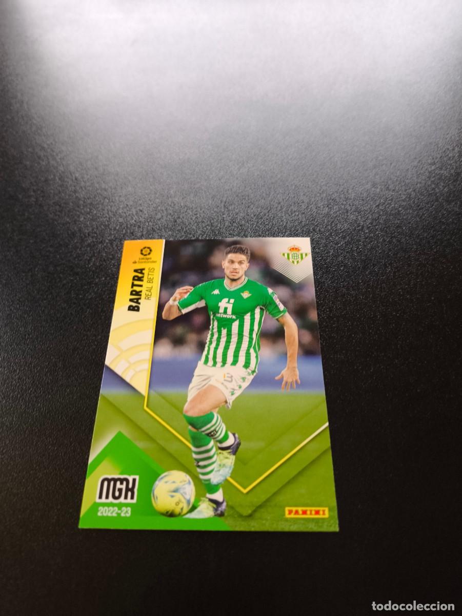 Cromos de f&uacute;tbol: 87 Bartra REAL BETIS PANINI LIGA MEGACRACKS MGK 2022 2023 22 23 NO ESTE ADRENALYN