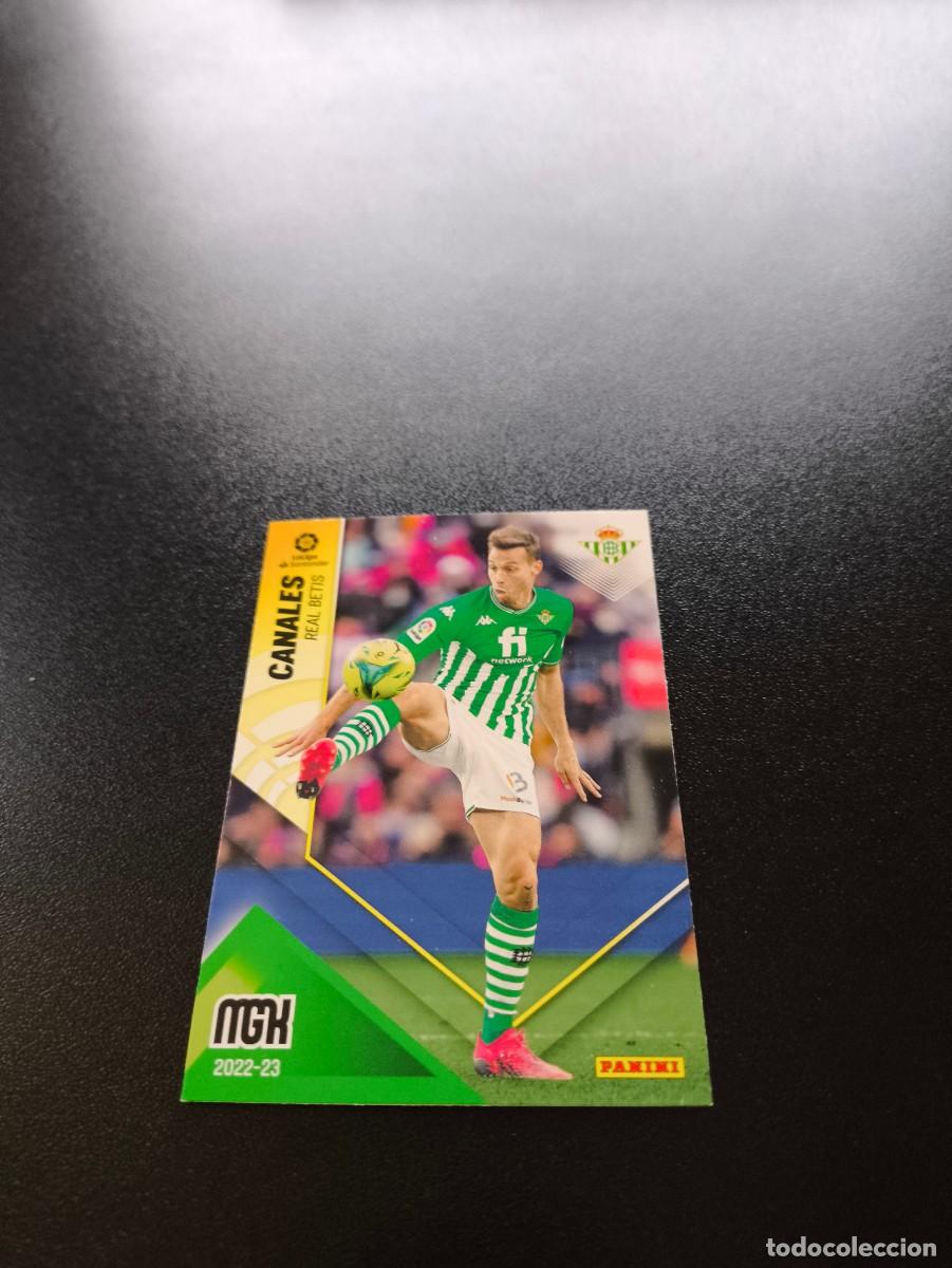 Cromos de f&uacute;tbol: 94 Sergio Canales REAL BETIS PANINI LIGA MEGACRACKS MGK 2022 2023 22 23 NO ESTE ADRENALYN