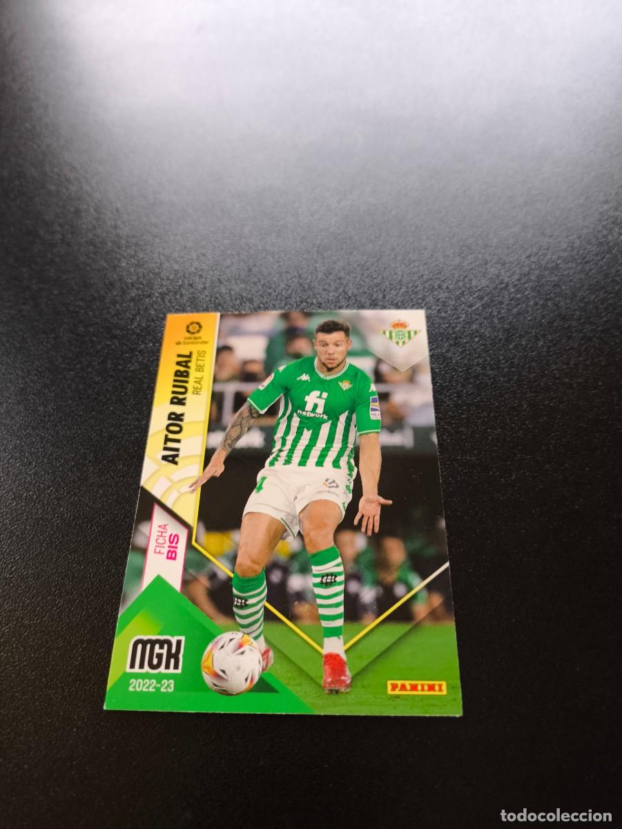 Cromos de f&uacute;tbol: 95 BIS Aitor Ruibal REAL BETIS PANINI LIGA MEGACRACKS MGK 2022 2023 22 23 NO ESTE ADRENALYN