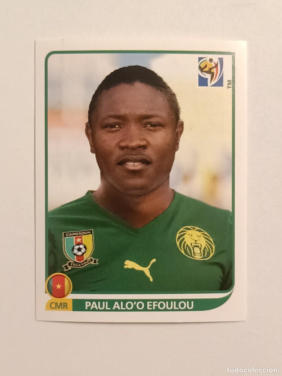 Cromos de f&uacute;tbol: #407 PAUL ALO'O EFOULOU (CAMERUN) MUNDIAL SUDAFRICA 2010 PANINI