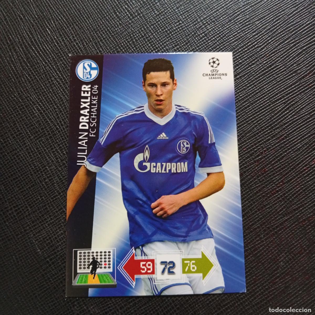 Cromos de f&uacute;tbol: DRAXLER SCHALKE 04 ADRENALYN CHAMPIONS LEAGUE 2012 2013 FUTBOL 12 13 - A187 PG109