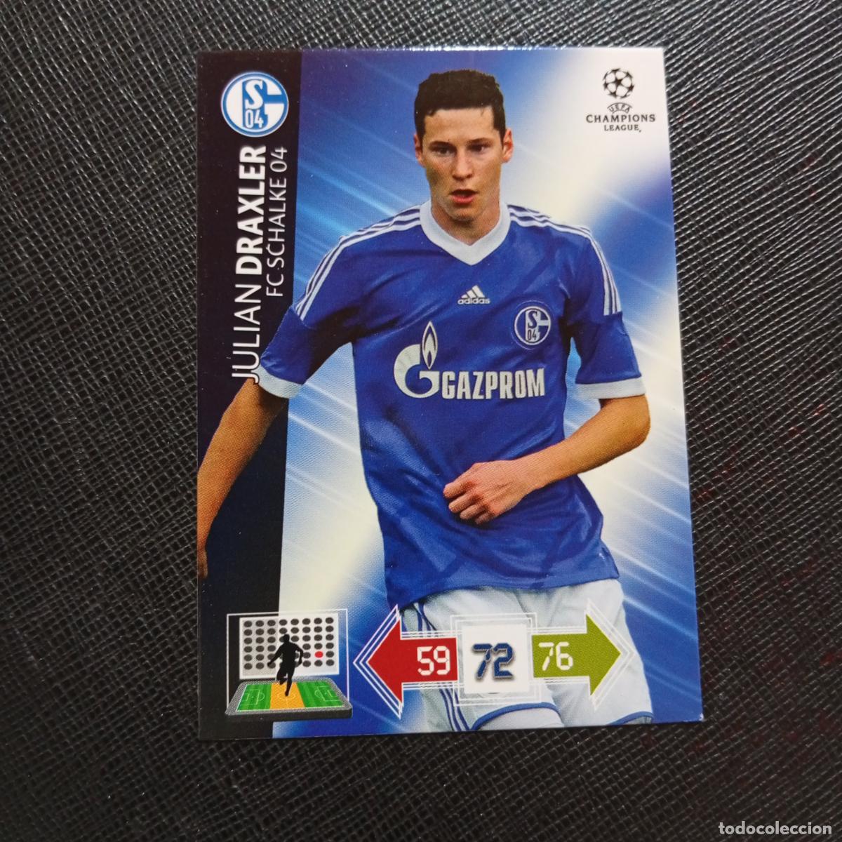 Cromos de f&uacute;tbol: DRAXLER SCHALKE 04 ADRENALYN CHAMPIONS LEAGUE 2012 2013 FUTBOL 12 13 - A187 PG109 B