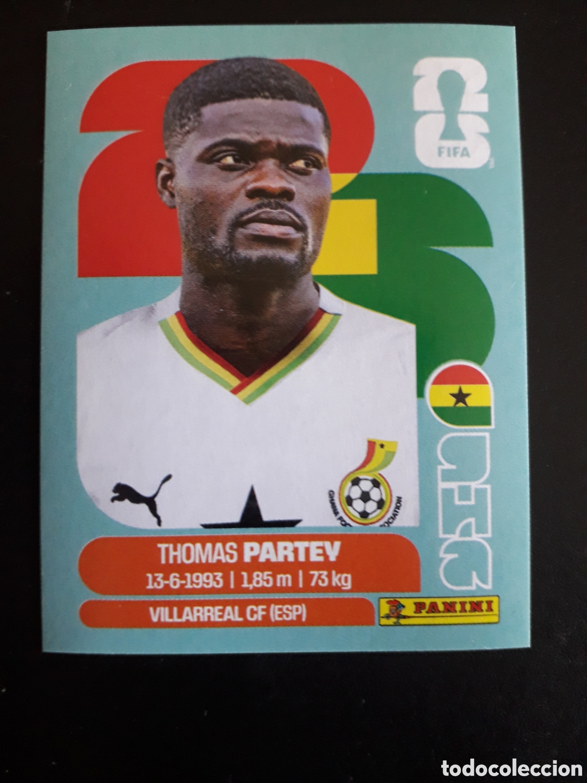 Cromos de Futebol: PARTEV GHANA GHA 10 MUNDIAL F&Uacute;TBOL 2026 FIFA WORLD CUP PANINI SIN PEGAR PEDIDO M&Iacute;NIMO 3&euro;.