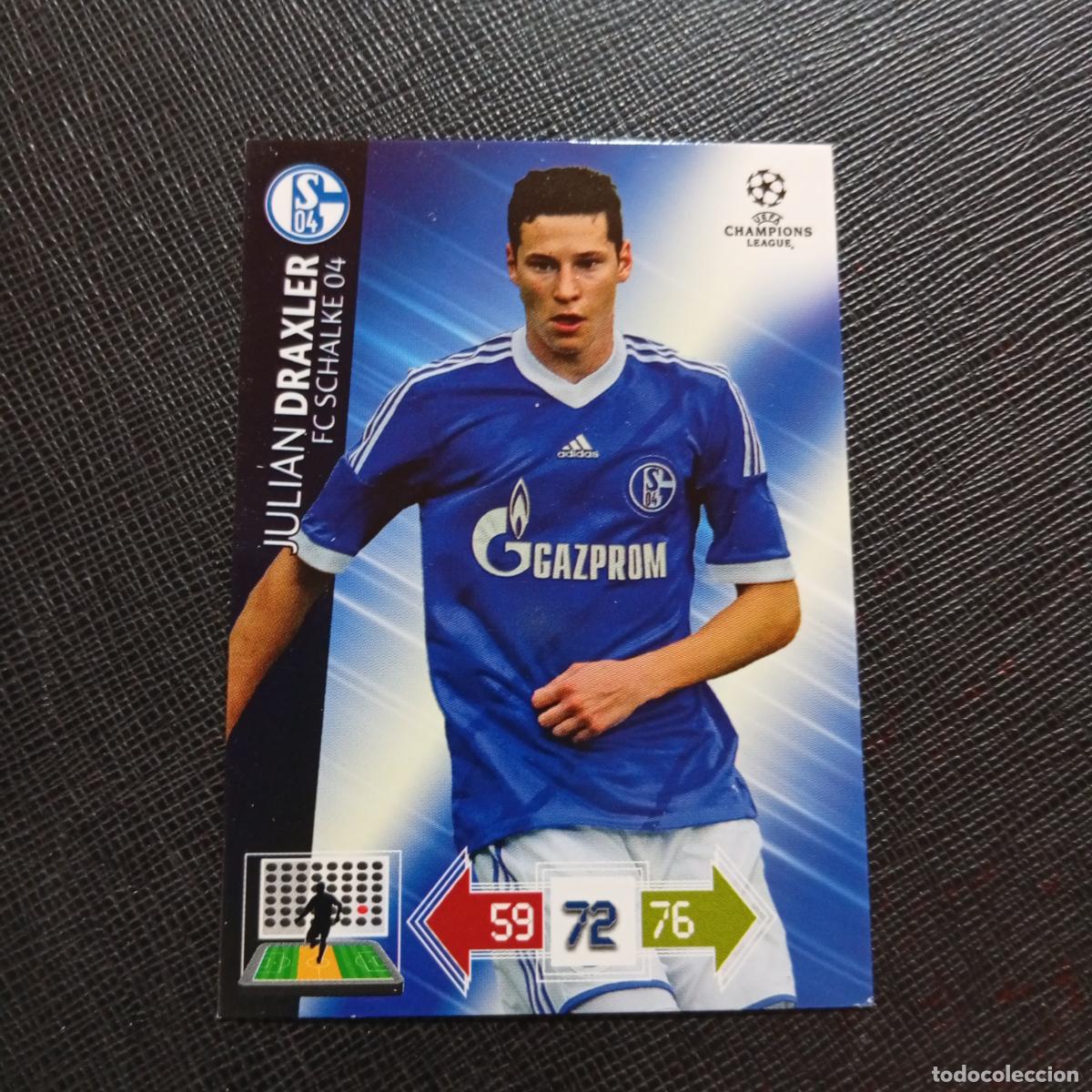 Cromos de f&uacute;tbol: DRAXLER SCHALKE 04 ADRENALYN CHAMPIONS LEAGUE 2012 2013 FUTBOL 12 13 - A187 PG118 B