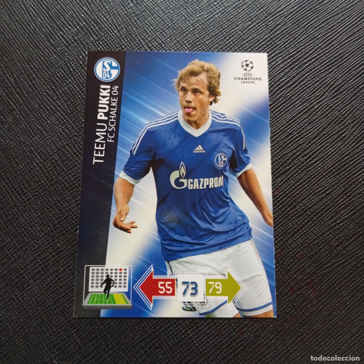 Cromos de f&uacute;tbol: PUKKI SCHALKE 04 ADRENALYN CHAMPIONS LEAGUE 2012 2013 FUTBOL 12 13 - A187 PG145