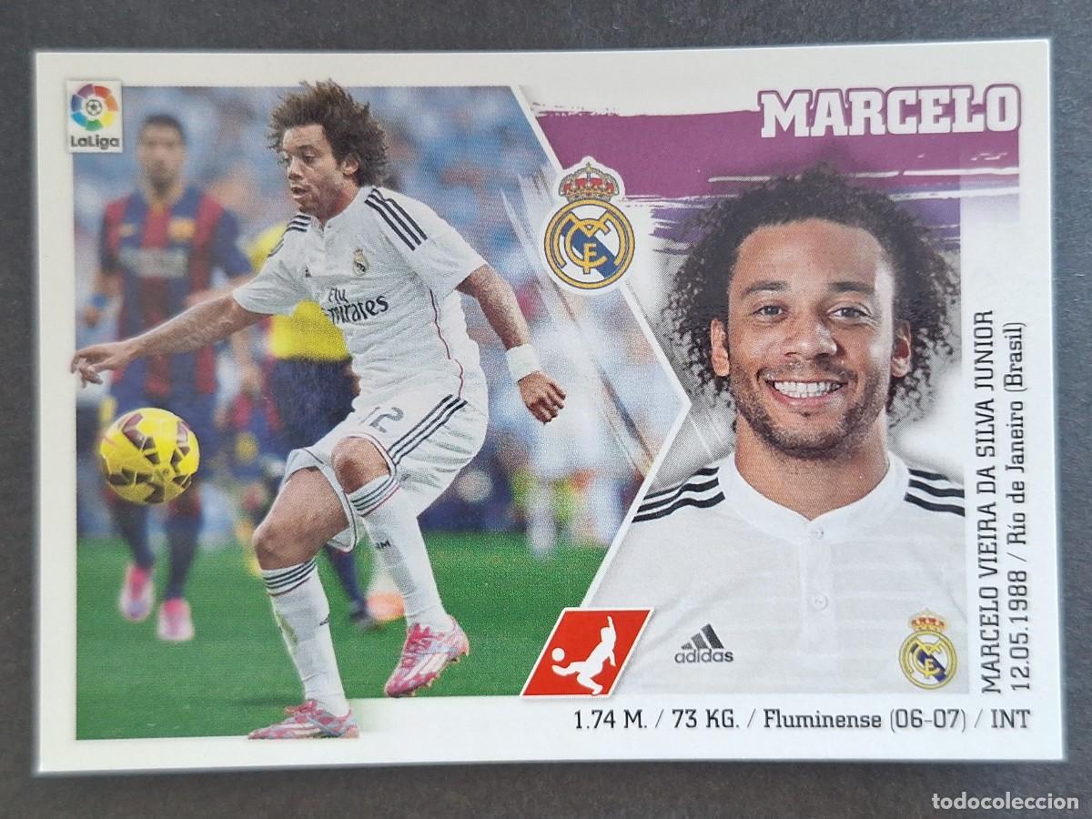 Figurine di Calcio: MARCELO REAL MADRID LIGA ESTE 2015 2016 15 16 NUNCA PEGADO SIN PEGAR