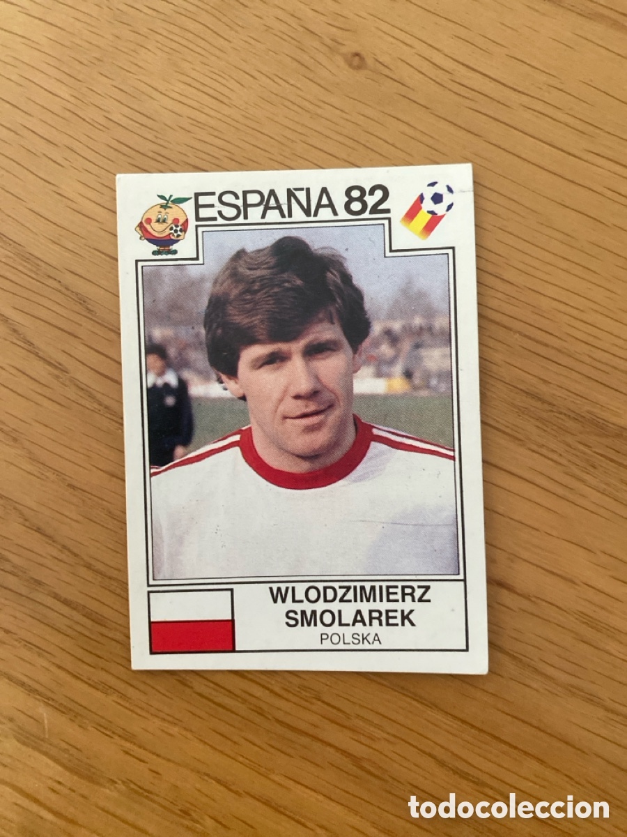 Cromos de f&uacute;tbol: Cromo panini mundial Espa&ntilde;a 82 n&uacute;mero 69 Smolarek - Sticker album world cup Spain 1982