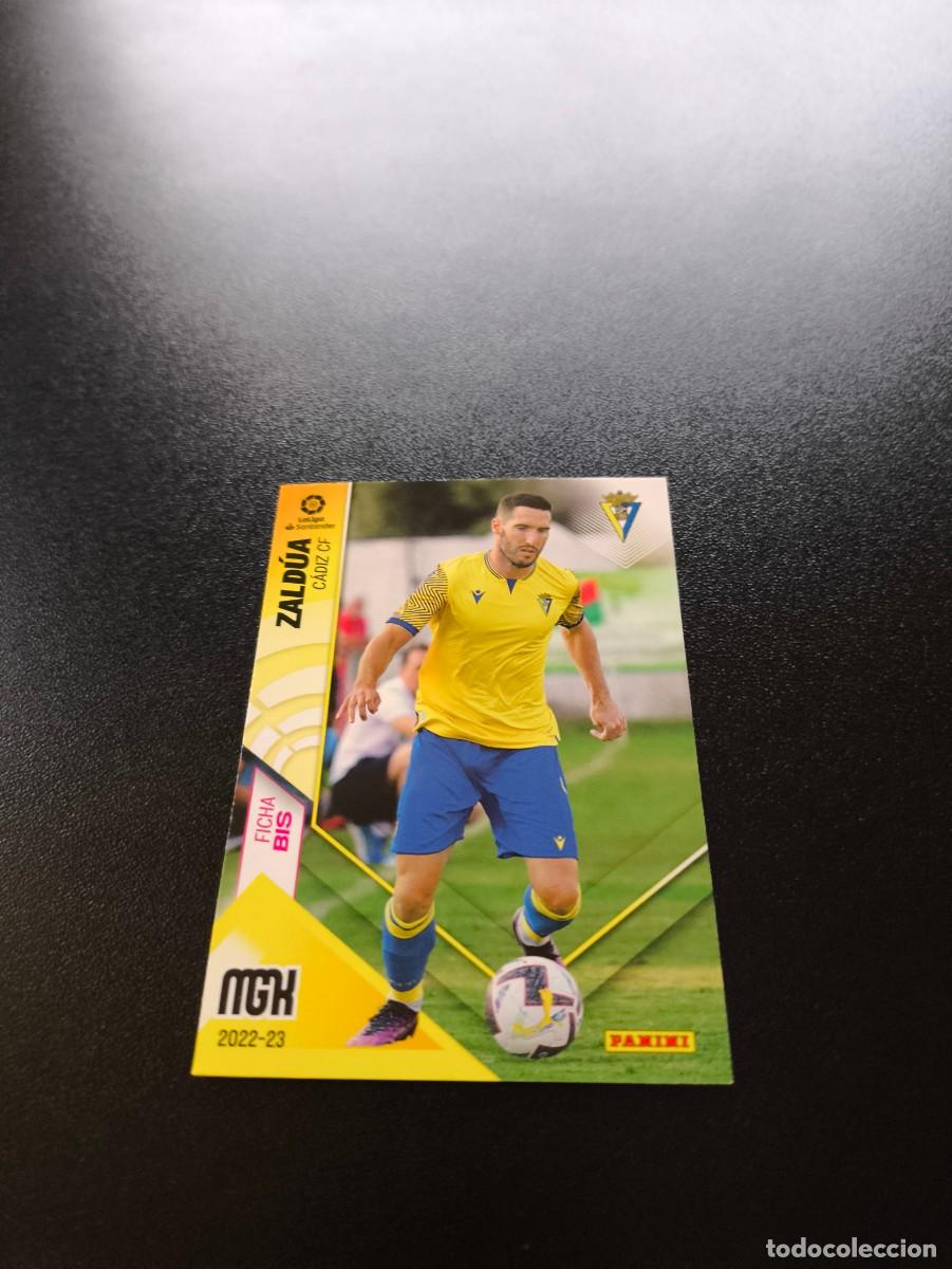 Cromos de f&uacute;tbol: 103 BIS Zaldua CADIZ PANINI LIGA MEGACRACKS MGK 2022 2023 22 23 NO ESTE ADRENALYN