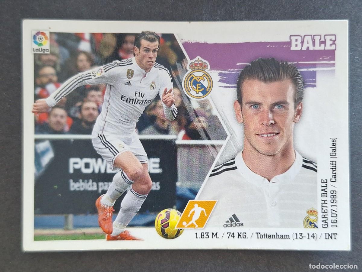 Cromos de f&uacute;tbol: BALE REAL MADRID LIGA ESTE 2015 2016 15 16 NUNCA PEGADO SIN PEGAR