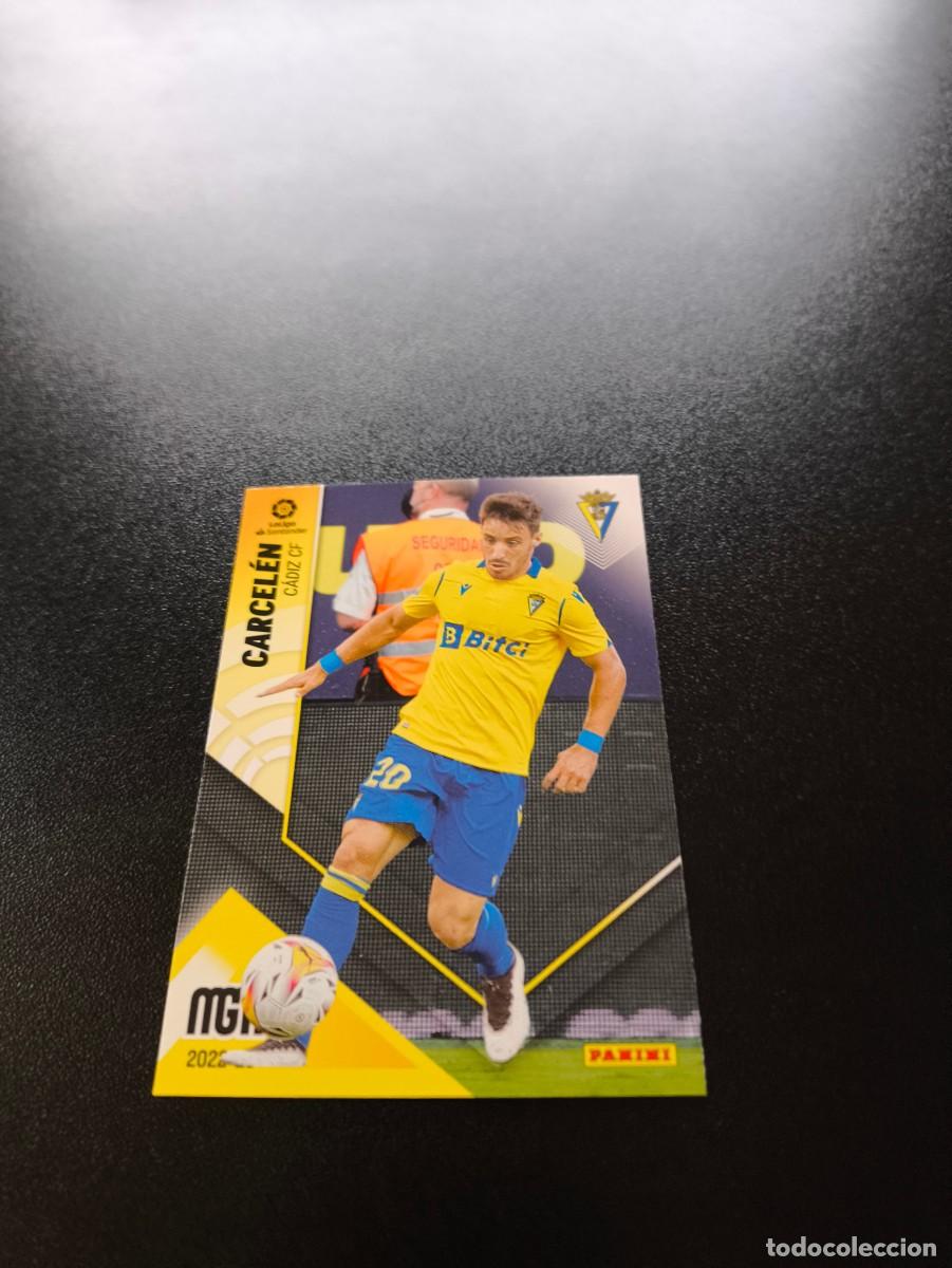 Cromos de f&uacute;tbol: 104 Carcel&eacute;n CADIZ PANINI LIGA MEGACRACKS MGK 2022 2023 22 23 NO ESTE ADRENALYN