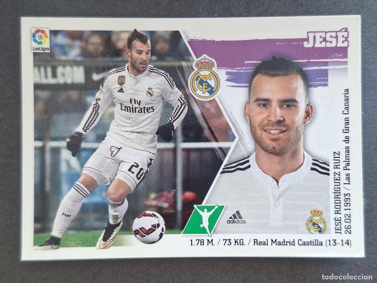 Cromos de f&uacute;tbol: JESE REAL MADRID LIGA ESTE 2015 2016 15 16 NUNCA PEGADO SIN PEGAR