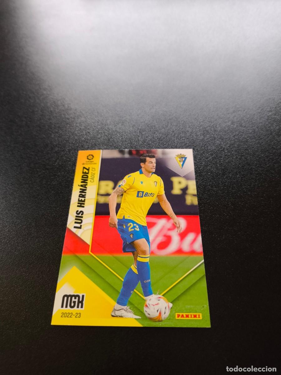 Cromos de f&uacute;tbol: 105 Luis Hern&aacute;ndez CADIZ PANINI LIGA MEGACRACKS MGK 2022 2023 22 23 NO ESTE ADRENALYN