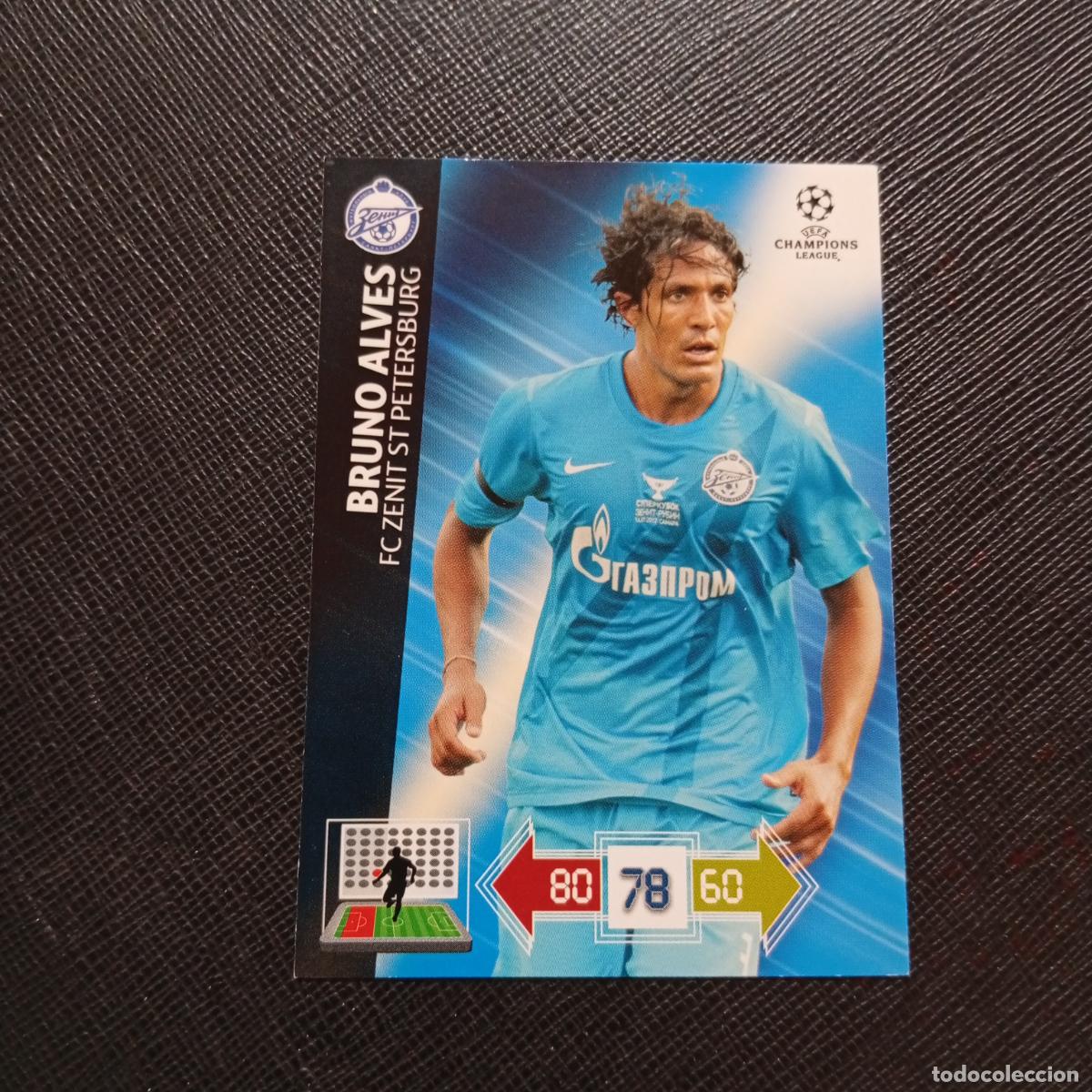 Cromos de Futebol: BRUNO ALVES ZENIT ADRENALYN CHAMPIONS LEAGUE 2012 2013 FUTBOL 12 13 - A187 PG154