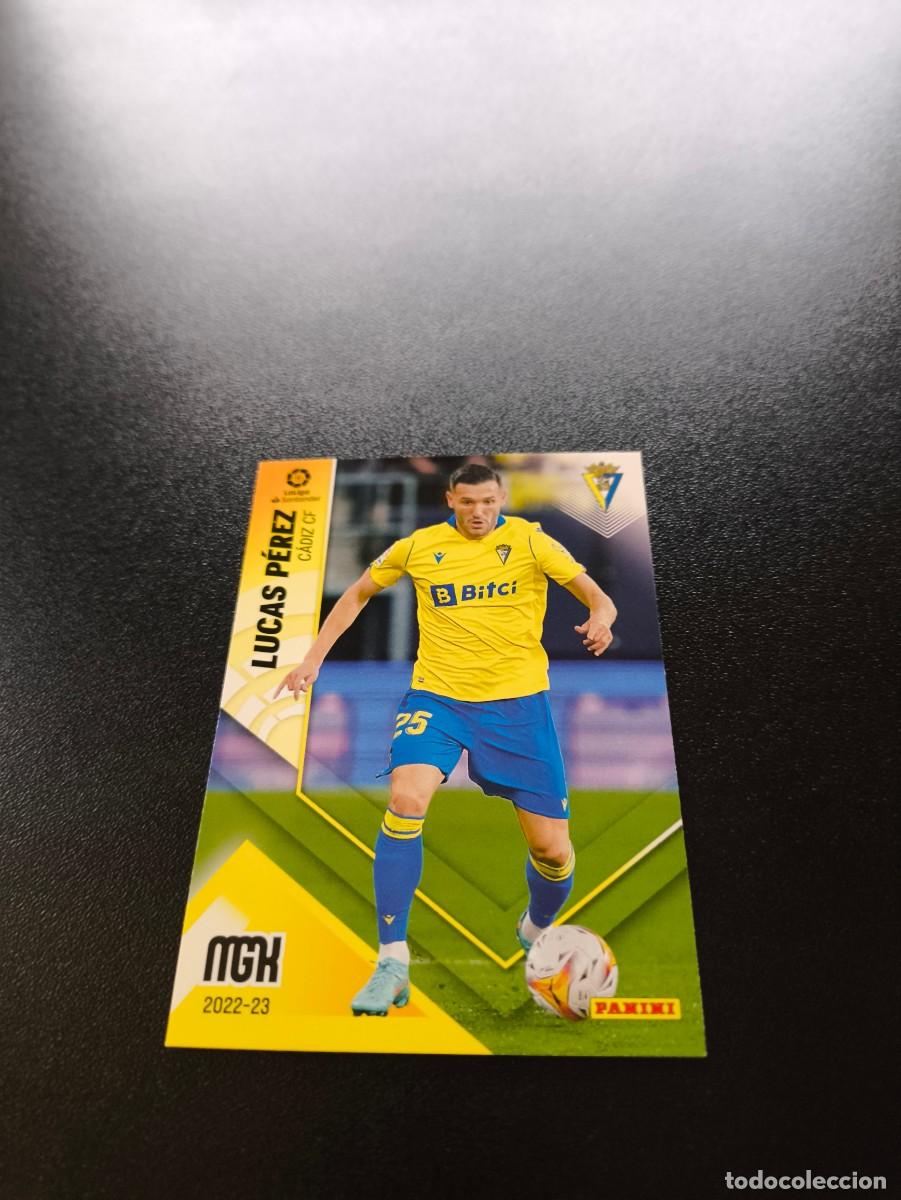 Cromos de Futebol: 117 Lucas P&eacute;rez CADIZ PANINI LIGA MEGACRACKS MGK 2022 2023 22 23 NO ESTE ADRENALYN