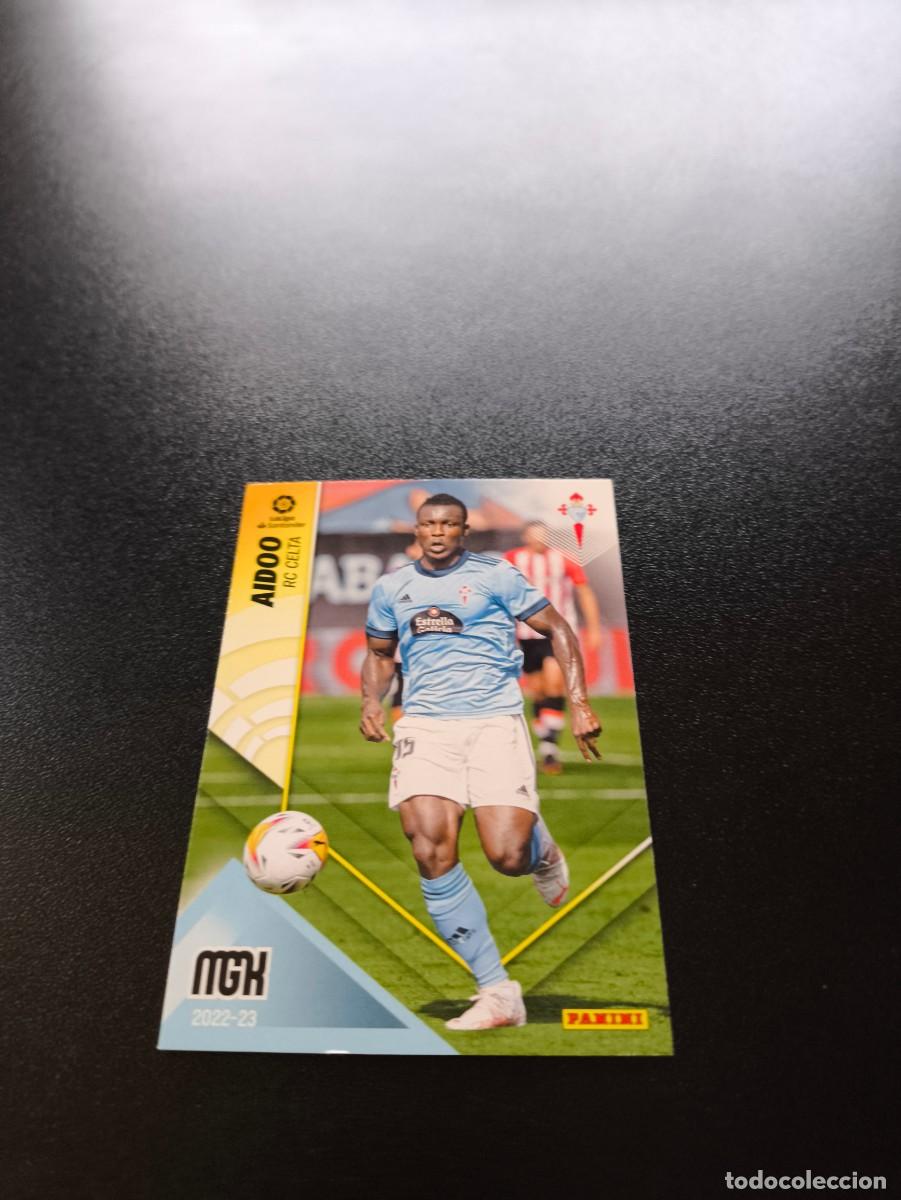 Cromos de f&uacute;tbol: 124 Aidoo CELTA PANINI LIGA MEGACRACKS MGK 2022 2023 22 23 NO ESTE ADRENALYN