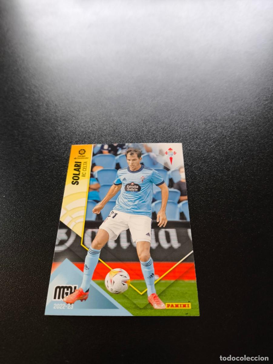 Cromos de f&uacute;tbol: 130 Solari CELTA PANINI LIGA MEGACRACKS MGK 2022 2023 22 23 NO ESTE ADRENALYN