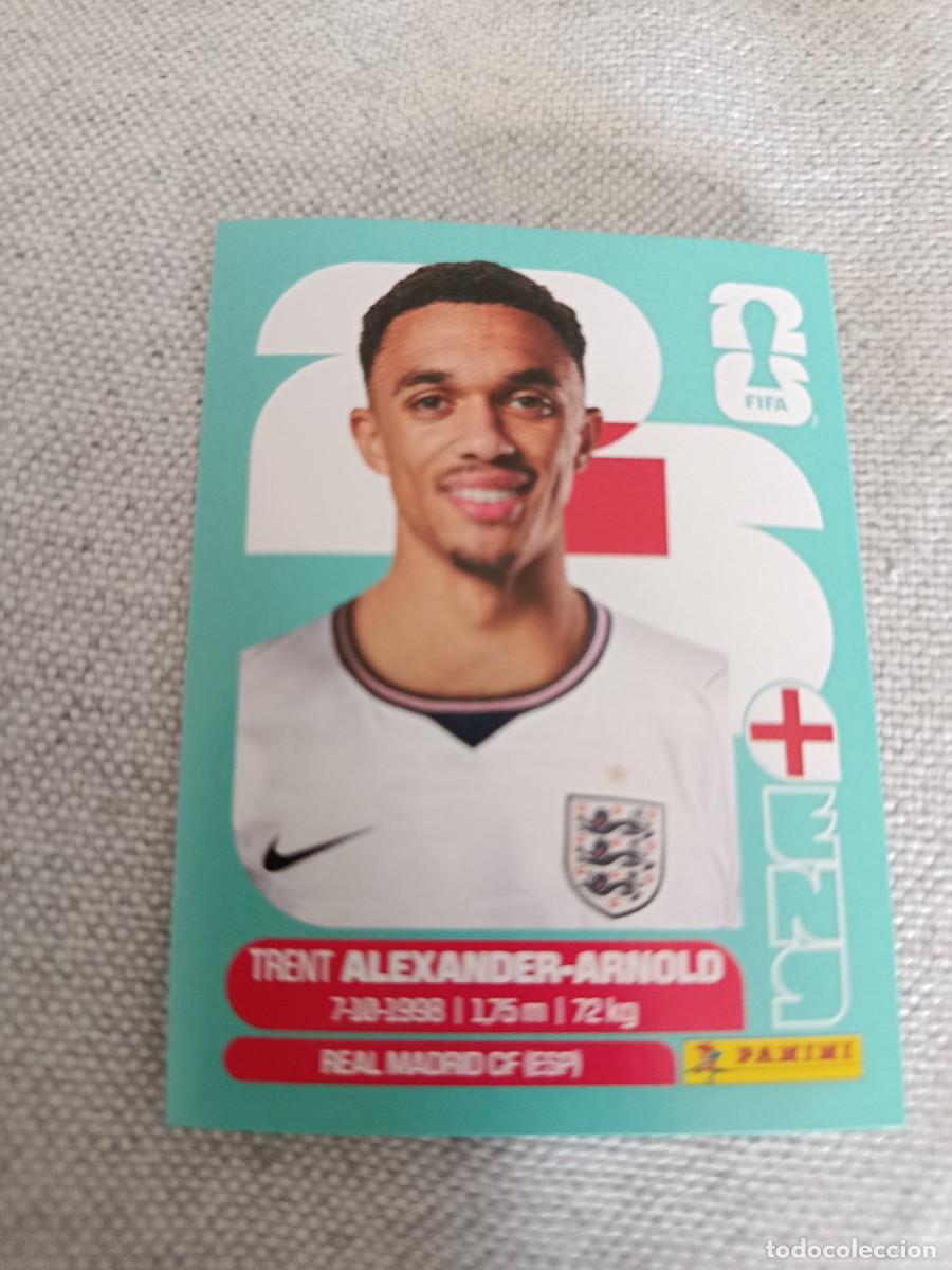 Cromos de f&uacute;tbol: Mundial Estados Unidos-Mexico-Canad&aacute; 2026. 6- Alexander-Arnold. Inglaterra. Nunca pegado.