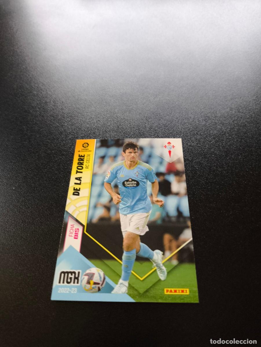 Cromos de f&uacute;tbol: 132 BIS De La Torre CELTA PANINI LIGA MEGACRACKS MGK 2022 2023 22 23 NO ESTE ADRENALYN