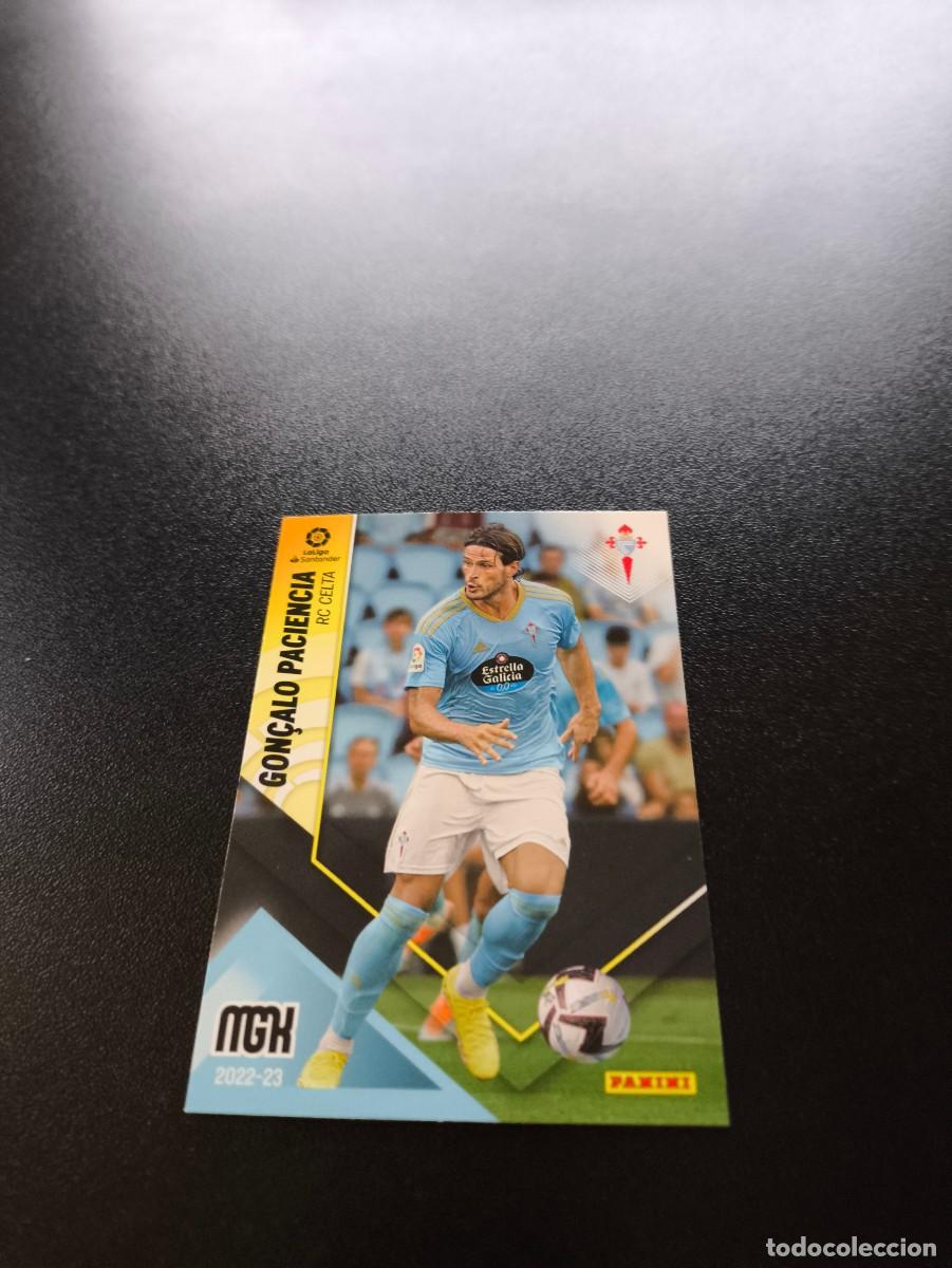 Cromos de f&uacute;tbol: 134 Gon&ccedil;alo Paciencia CELTA PANINI LIGA MEGACRACKS MGK 2022 2023 22 23 NO ESTE ADRENALYN
