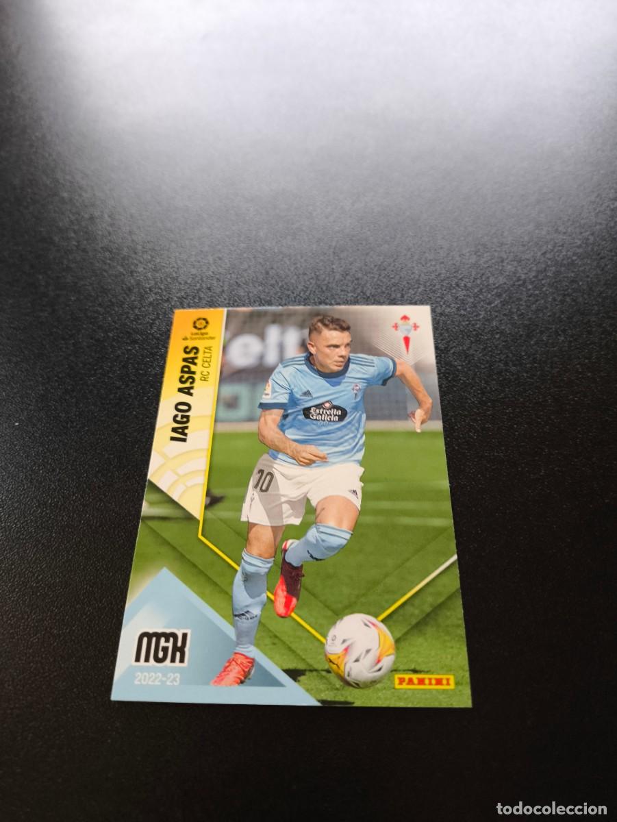 Cromos de f&uacute;tbol: 135 Iago Aspas CELTA PANINI LIGA MEGACRACKS MGK 2022 2023 22 23 NO ESTE ADRENALYN