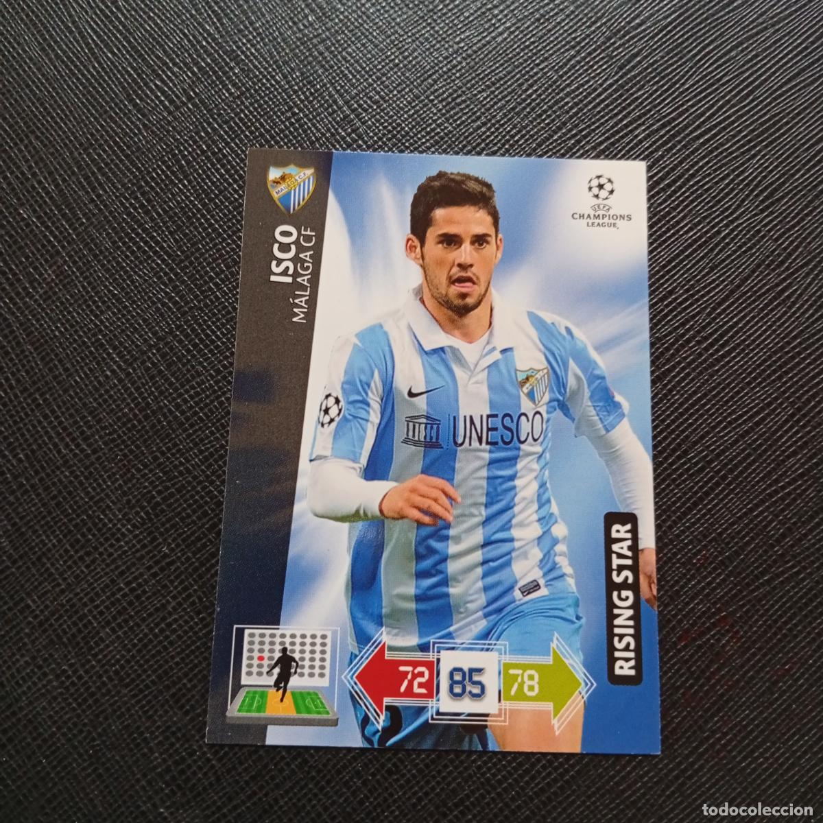 Cromos de f&uacute;tbol: ISCO MALAGA ADRENALYN CHAMPIONS LEAGUE 2012 2013 FUTBOL 12 13 - A187 PG181 RISING STAR B