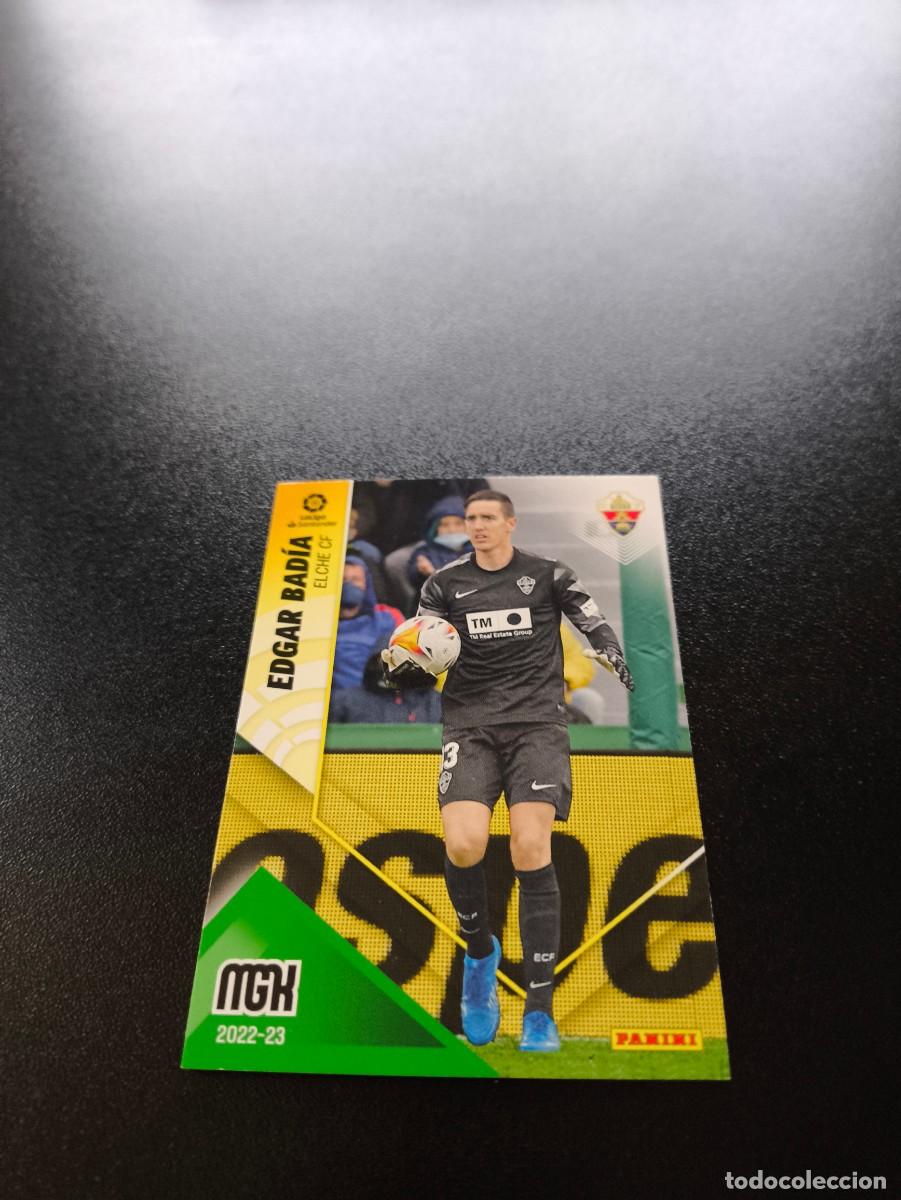 Cromos de f&uacute;tbol: 137 Edgar Bad&iacute;a ELCHE PANINI LIGA MEGACRACKS MGK 2022 2023 22 23 NO ESTE ADRENALYN