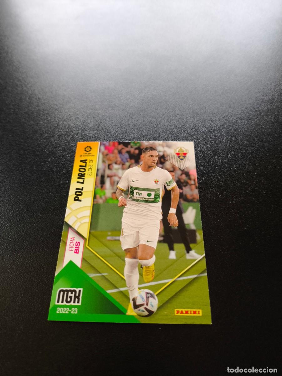 Fu&szlig;ball-Sticker: 139 BIS Pol Lirola ELCHE PANINI LIGA MEGACRACKS MGK 2022 2023 22 23 NO ESTE ADRENALYN