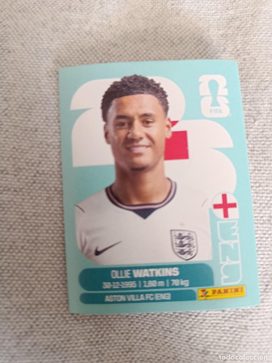 Fu&szlig;ball-Sticker: Mundial Estados Unidos-Mexico-Canad&aacute; 2026. 20- Watkins. Inglaterra. Nunca pegado.