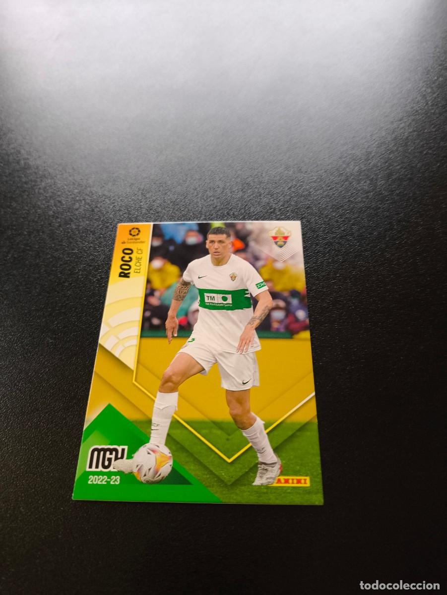 Fu&szlig;ball-Sticker: 143 Roco ELCHE PANINI LIGA MEGACRACKS MGK 2022 2023 22 23 NO ESTE ADRENALYN