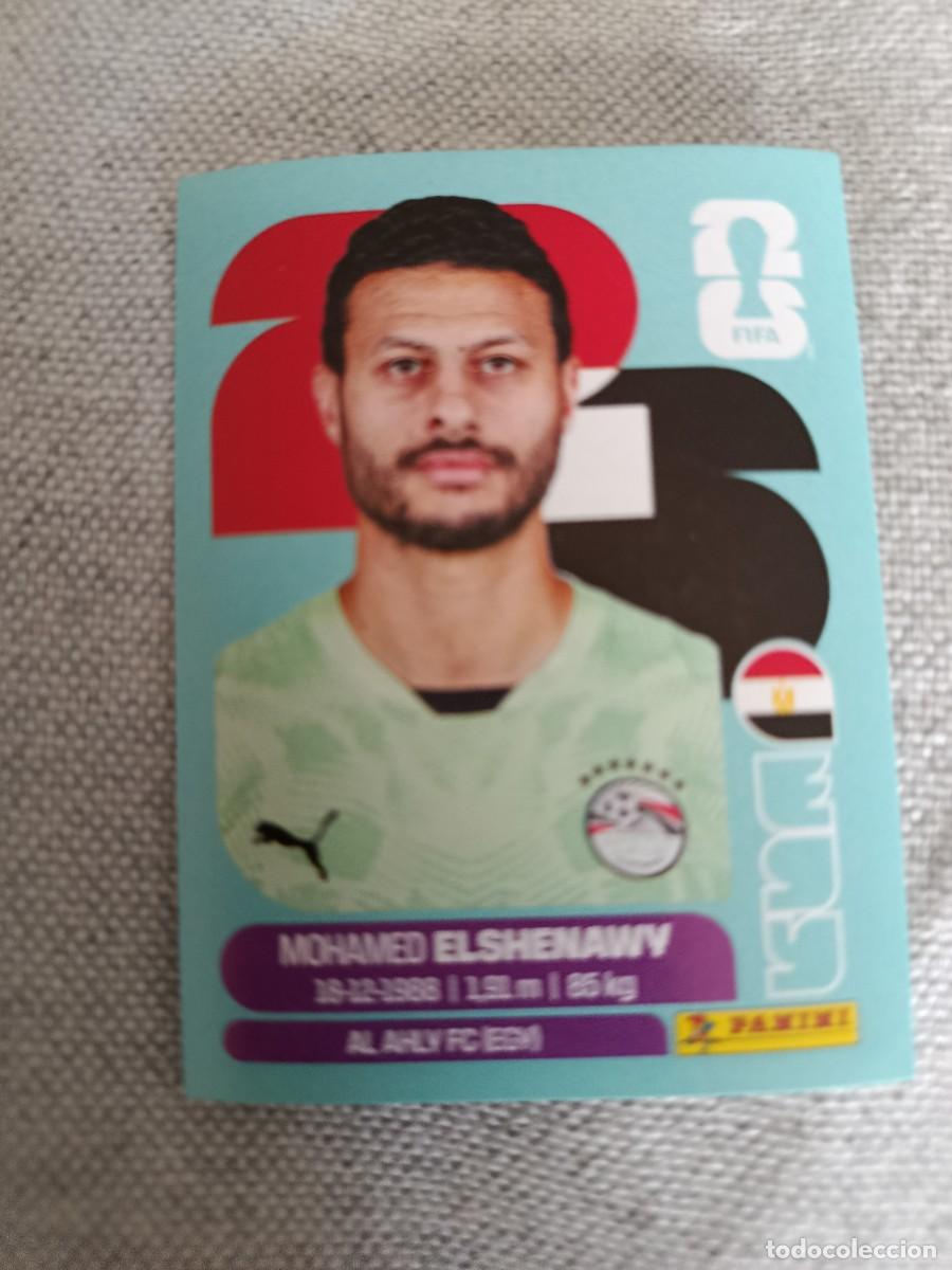 Fu&szlig;ball-Sticker: Mundial Estados Unidos-Mexico-Canad&aacute; 2026. 2- Elshenawy. Egipto. Nunca pegado.