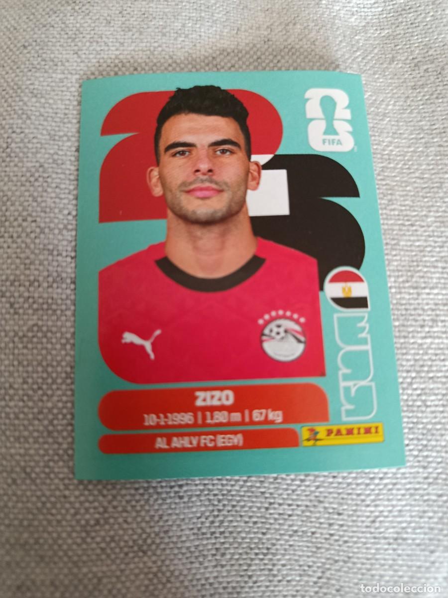 Fu&szlig;ball-Sticker: Mundial Estados Unidos-Mexico-Canad&aacute; 2026. 11- Zizo. Egipto. Nunca pegado.
