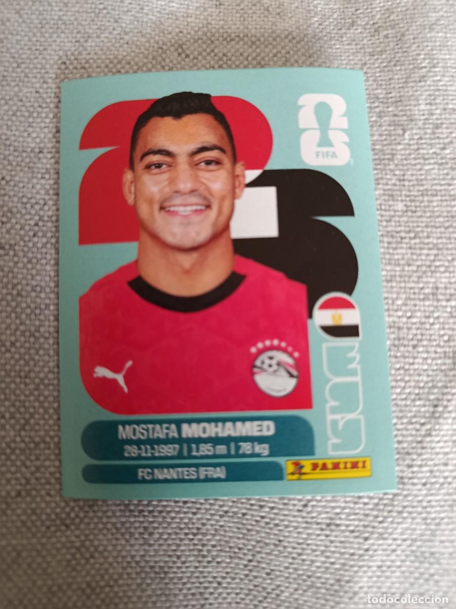 Fu&szlig;ball-Sticker: Mundial Estados Unidos-Mexico-Canad&aacute; 2026. 18- Mohamed. Egipto. Nunca pegado.