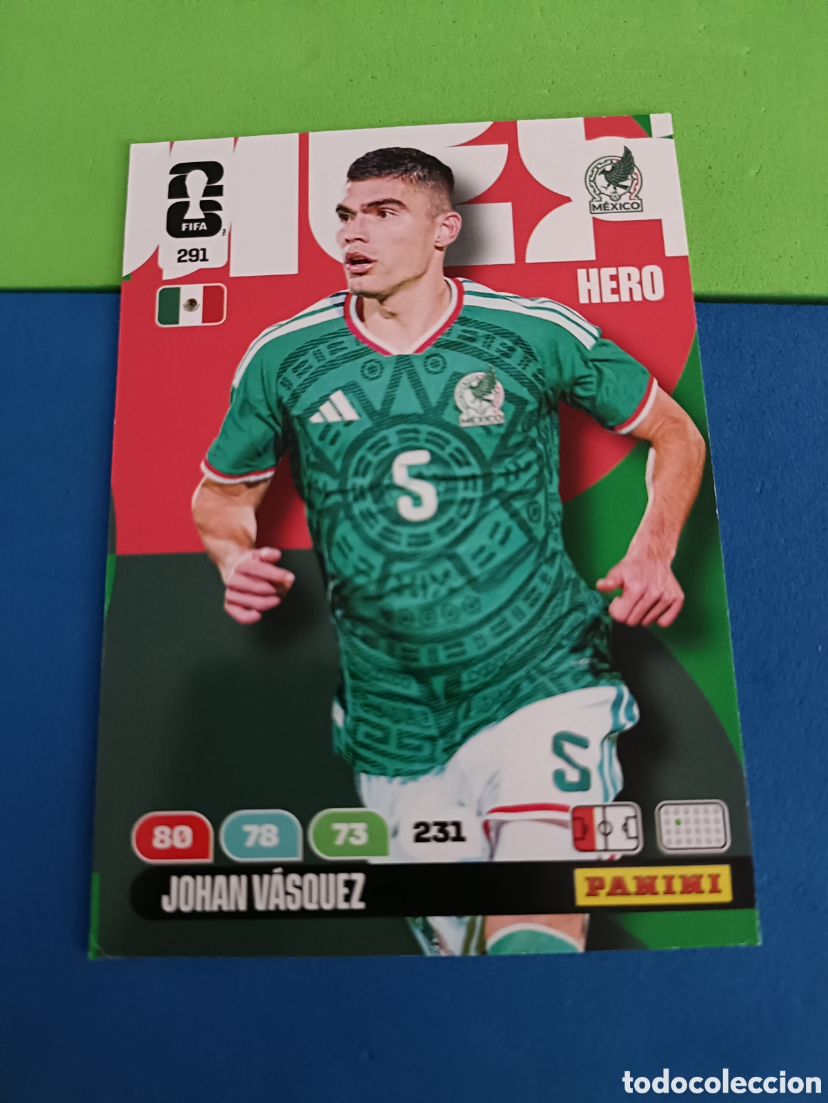 Fu&szlig;ball-Sticker: Adrenalyn XL Fifa World cup 2026 mundial - 291 Jes&uacute;s V&aacute;zquez