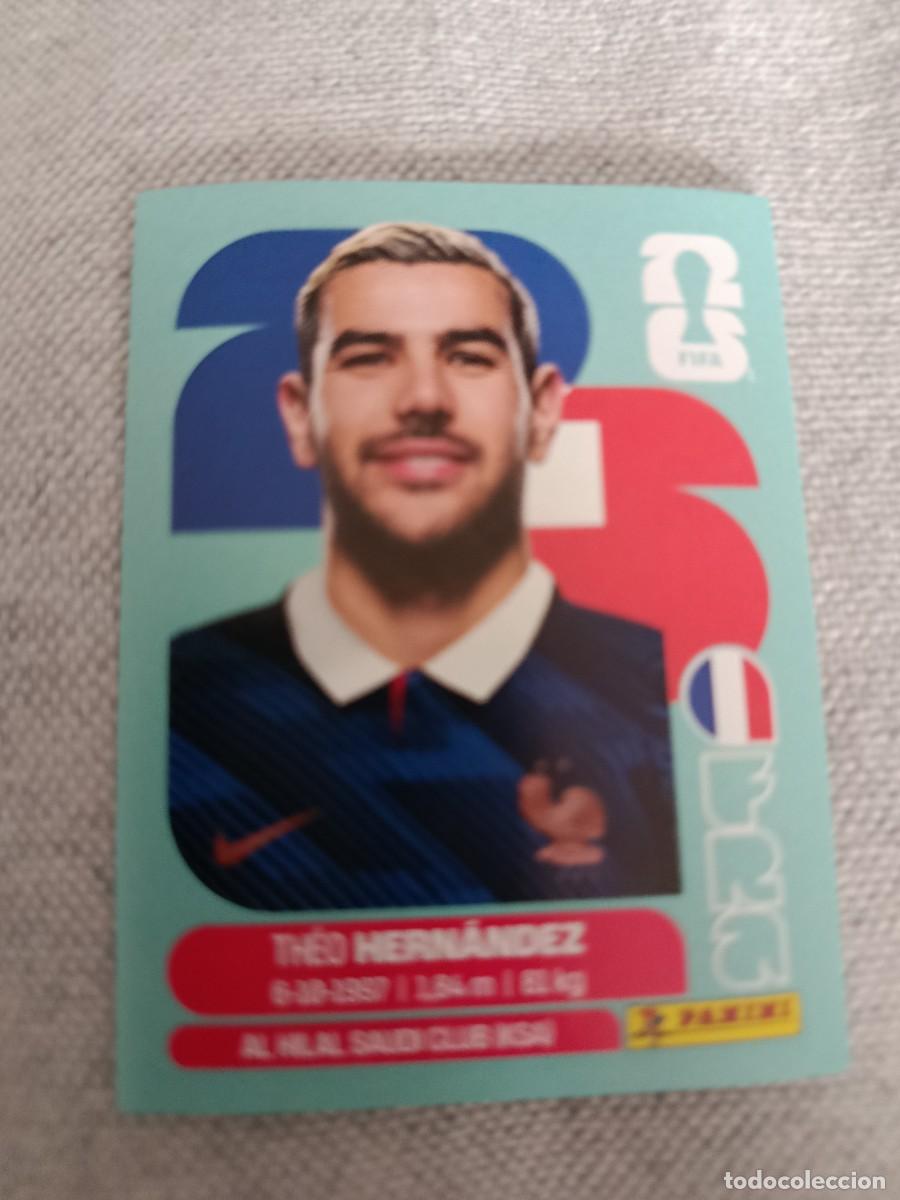 Cromos de Futebol: Mundial Estados Unidos-Mexico-Canad&aacute; 2026. 3- Hern&aacute;ndez. Francia. Nunca pegado.