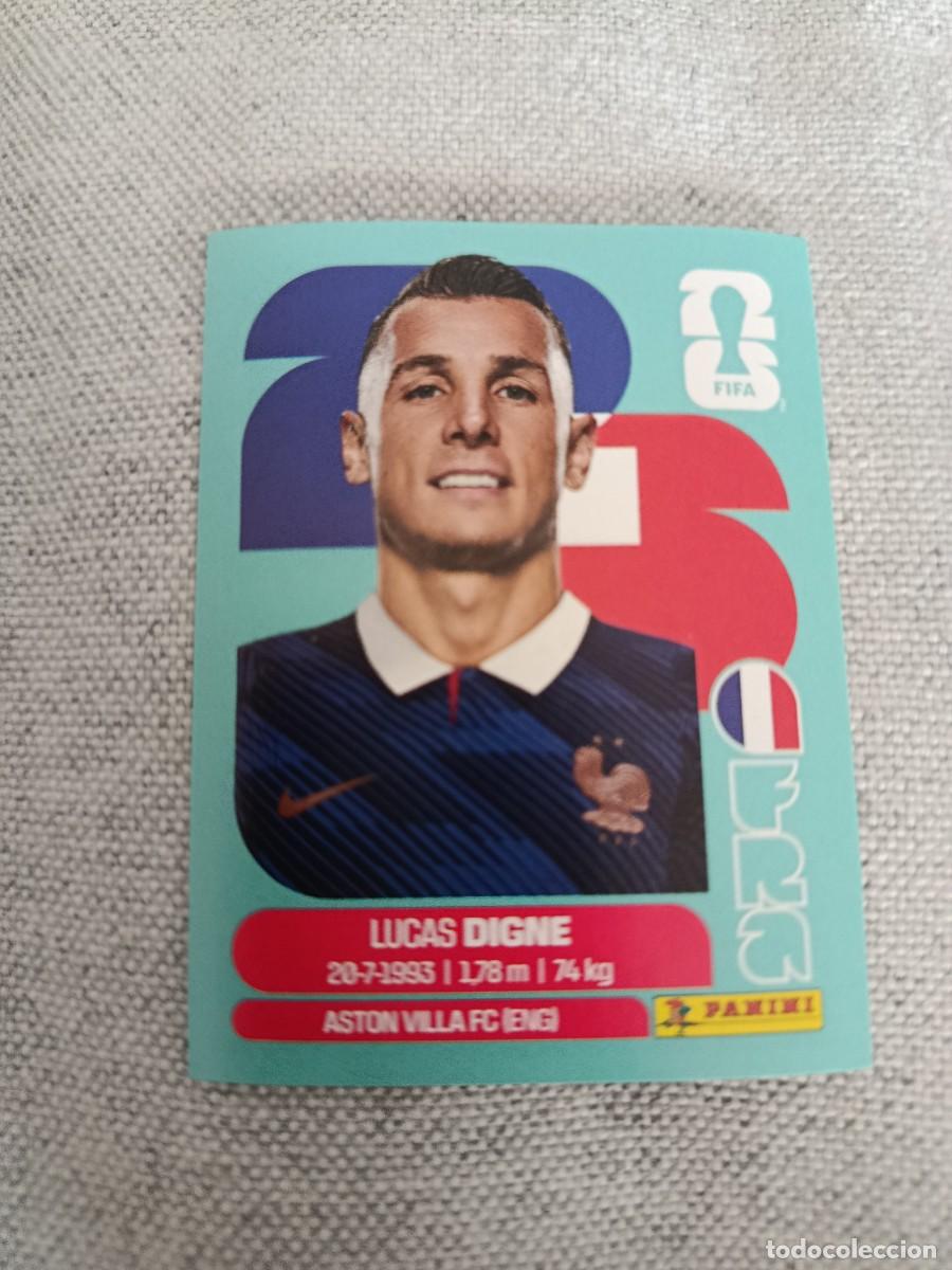Cromos de Futebol: Mundial Estados Unidos-Mexico-Canad&aacute; 2026. 8- Dign&eacute;. Francia. Nunca pegado.