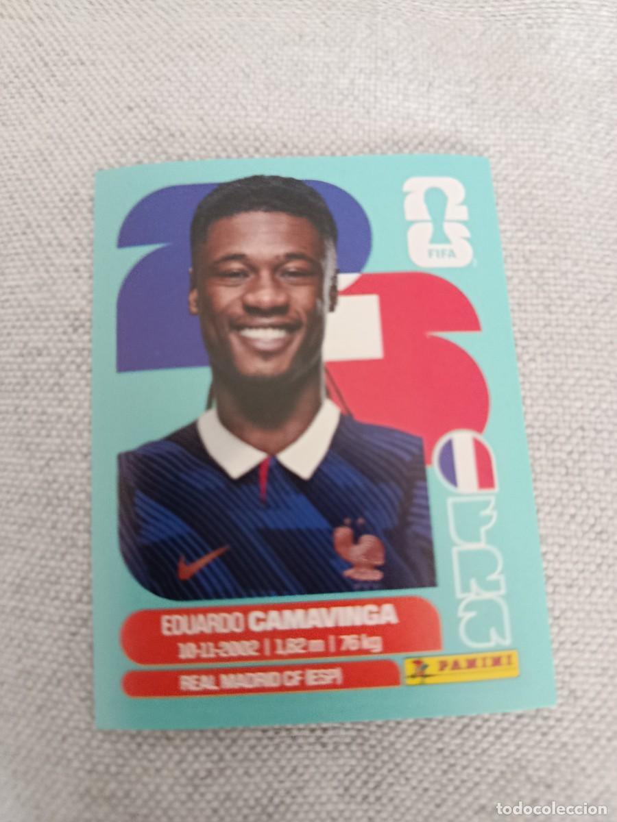 Cromos de Futebol: Mundial Estados Unidos-Mexico-Canad&aacute; 2026. 10- Camavinga. Francia. Nunca pegado.
