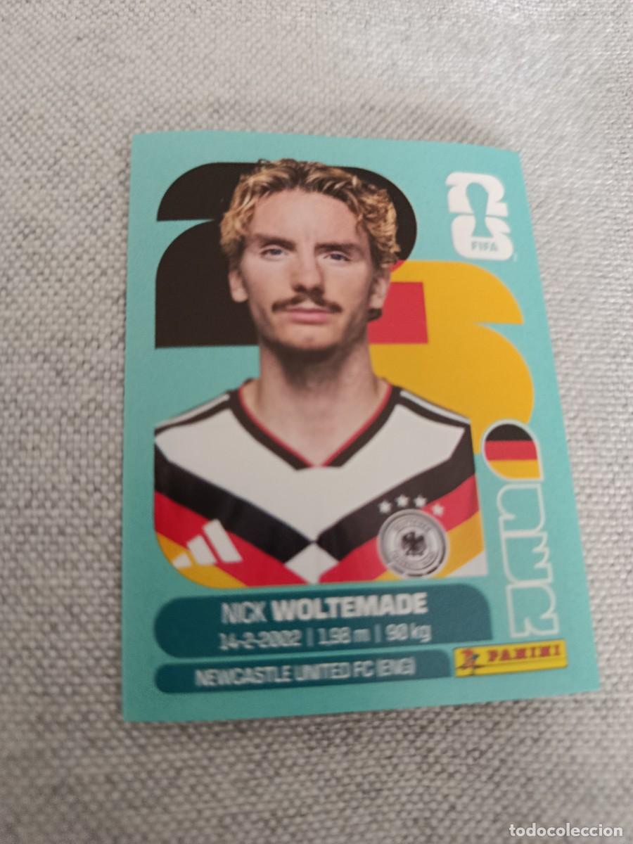 Cromos de f&uacute;tbol: Mundial Estados Unidos-Mexico-Canad&aacute; 2026. 20- Woltemade. Alemania. Nunca pegado.