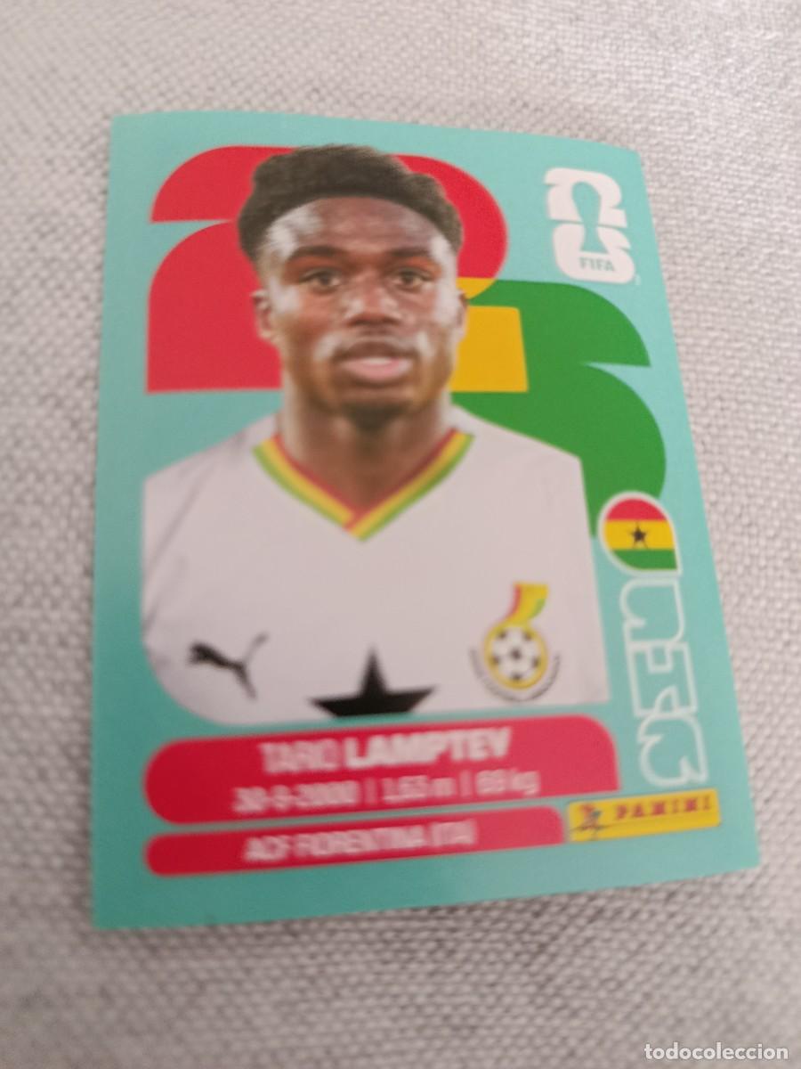 Cromos de f&uacute;tbol: Mundial Estados Unidos-Mexico-Canad&aacute; 2026. 3- Lamptey. Ghana. Nunca pegado.